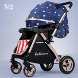 Portable Anti-Vibration Folding Baby Stroller
