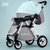 Portable Anti-Vibration Folding Baby Stroller