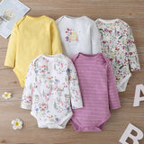 5 Pieces Onesie Set