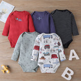 5 Pieces Onesie Set