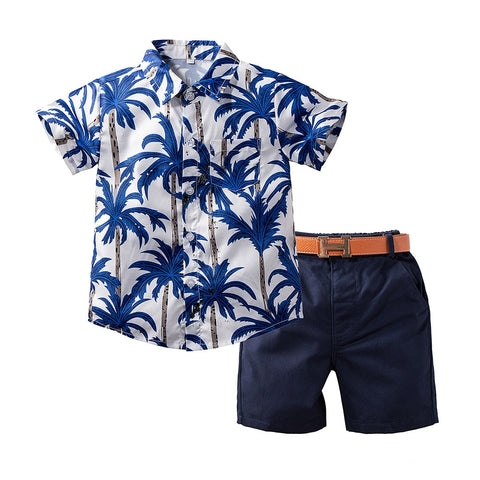 Hawaiian Style Short Set