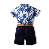 Hawaiian Style Short Set