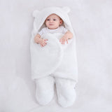 Baby Sleeping Bag Ultra-Soft Fluffy Fleece Swaddle