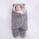 Baby Sleeping Bag Ultra-Soft Fluffy Fleece Swaddle