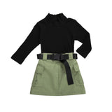 Turtleneck Shirt Set