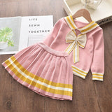 Sweater and Skirt Set