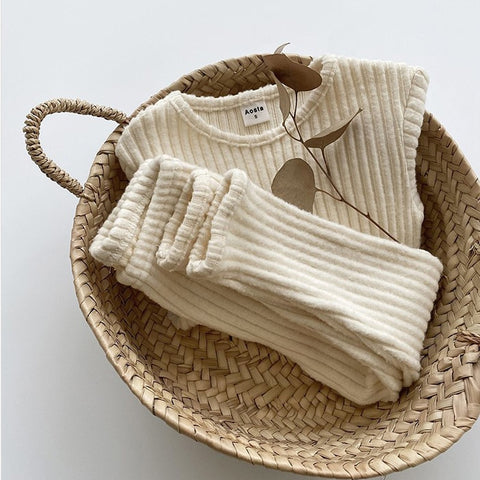 Ribbed Cotton Set