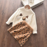 Sweater and Skirt Set