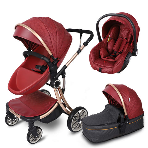 3 in 1 Egg Shape High Landscape Stroller