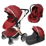 3 in 1 Egg Shape High Landscape Stroller