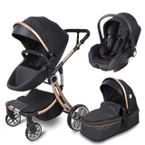 3 in 1 Egg Shape High Landscape Stroller