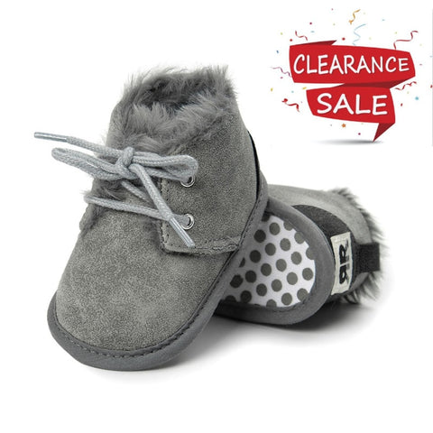 Toddler Unisex Winter Fur Snow Boots
