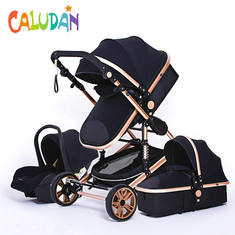 Luxurious Baby Stroller Aluminum Frame