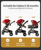 Luxurious Baby Stroller Aluminum Frame