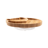 Baby Feeding Food Plates Natural Bamboo