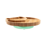 Baby Feeding Food Plates Natural Bamboo