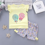 Two-Piece Shorts Set
