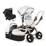 High landscape shock absorber stroller