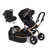 High landscape shock absorber stroller