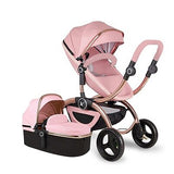 High landscape shock absorber stroller