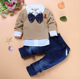 GENTLEMAN LONG SLEEVE FOUR-PIECE SUIT