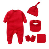 5pcs Bodysuit Set
