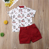 Two Piece Shorts Set